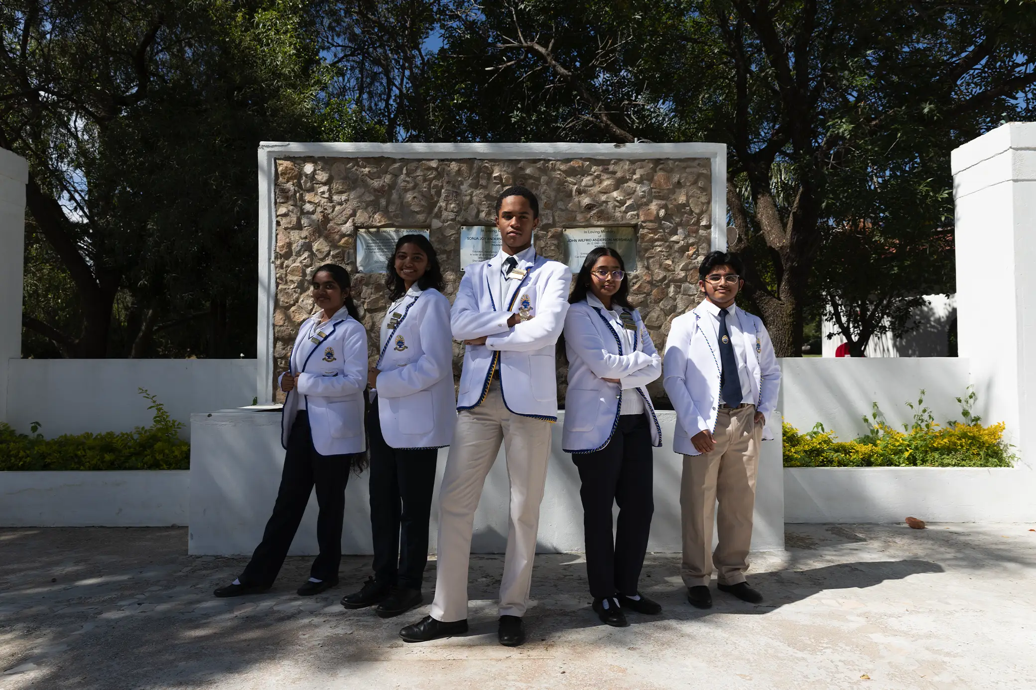 Summerhill students at school